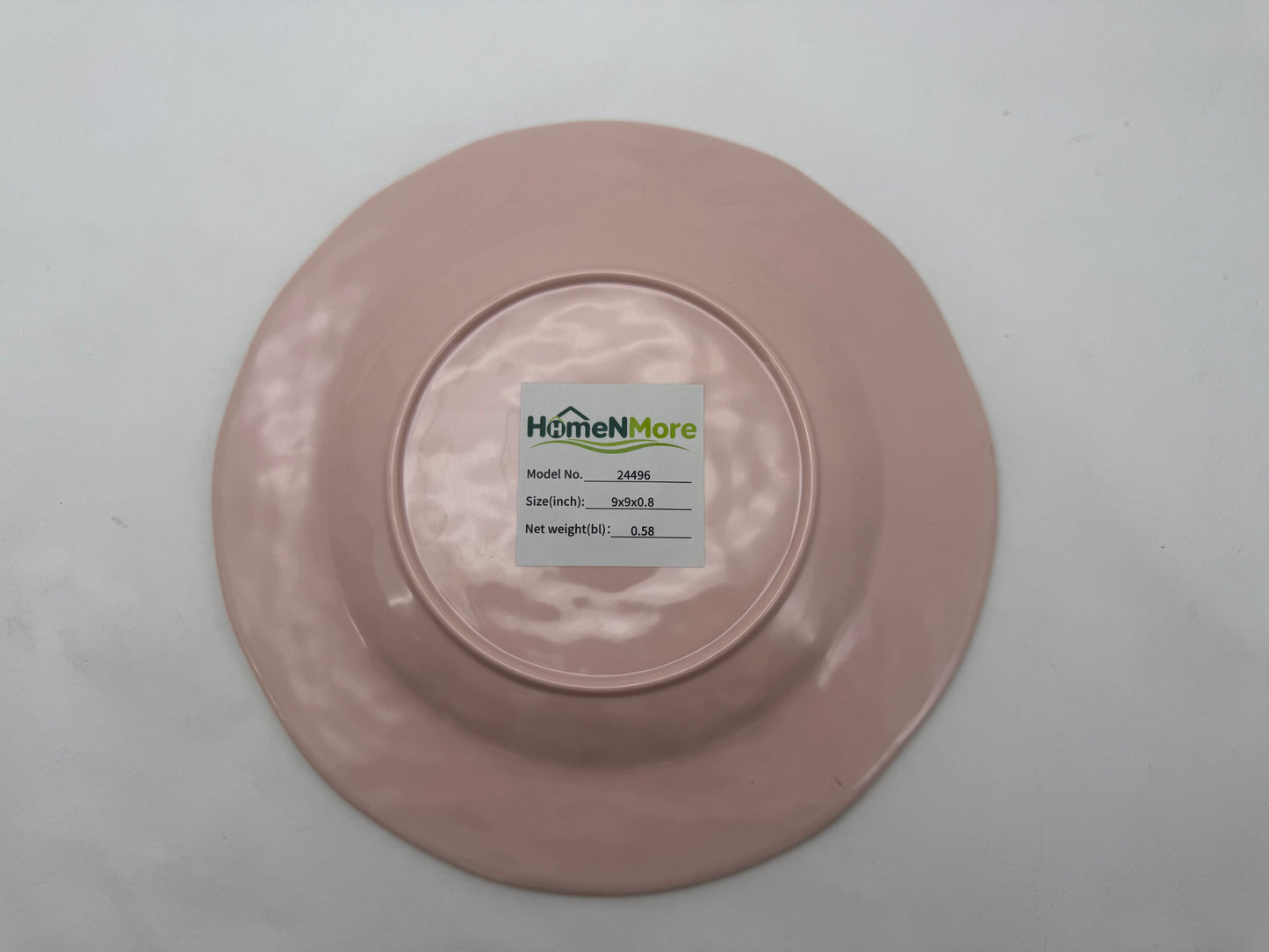 HomeNMore Melamine Dinnerware Set – 3 piece Shatterproof & Lightweight Dishes for Indoor/Outdoor Dining – Plates and Bowls for Camping, Patio, and Daily Use – Dishwasher Safe